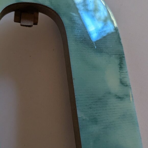 NWT Blue Sky Big Letter 'O' Marbled Alphabet Sign Fall Michael's Wall Home Decor - Picture 6 of 11